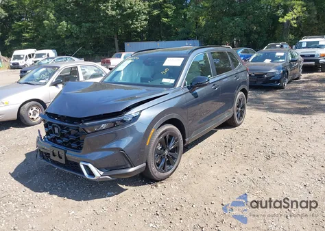 2025 Honda Cr-V Hybrid Sport Touring из США, поврежденный, VIN 7FARS6H96SE097110